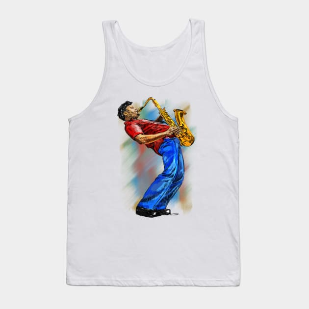 Saksofonist Tank Top by sibosssr